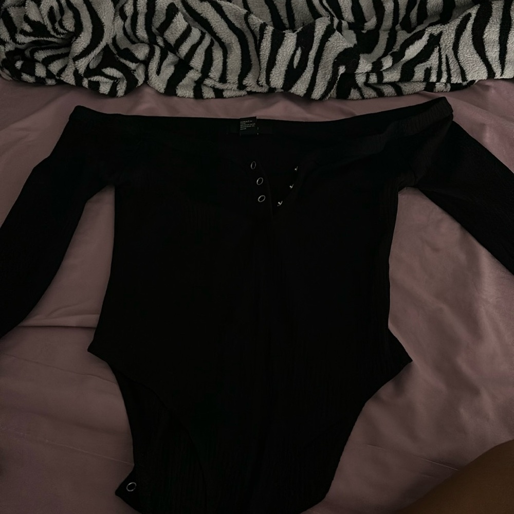 off the shoulder bodysuit